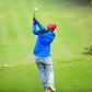 A participant in the NCBA Golf Series playing at the Sigona Golf Club