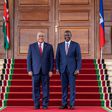 President William Ruto hosting the Prime Minister of Haiti, Dr. Garry Conille, at State House Nairobi for an official visit