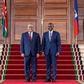 President William Ruto hosting the Prime Minister of Haiti, Dr. Garry Conille, at State House Nairobi for an official visit