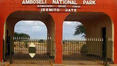 Amboseli National Park Gate
