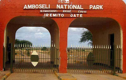 Amboseli National Park Gate