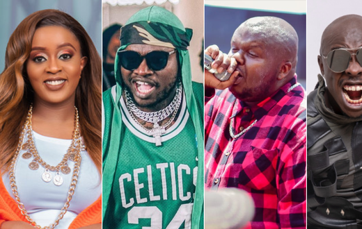 Nadia Mukami, Khaligraph Jones, Mejja and Gudah Man