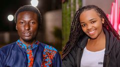 Morin Actress and her baby daddy, comedian Morey Wakibiru