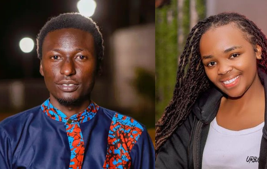 Morin Actress and her baby daddy, comedian Morey Wakibiru
