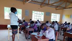 KCSE candidates obtain Maisha cards.