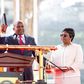 Deputy President Kithure Kindiki during his swearing-in ceremony at the KICC
