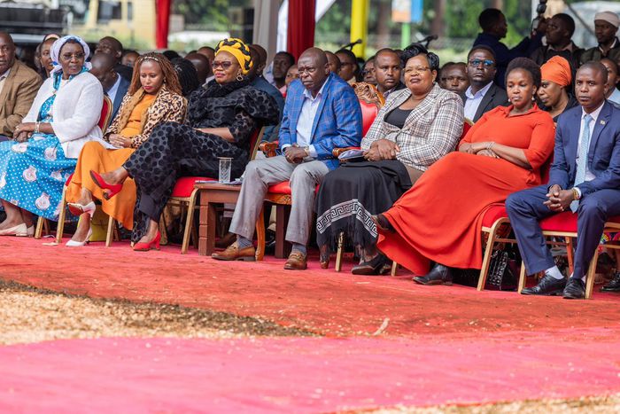 Former Deputy President Rigathi Gachagua during Ordination and Installation ceremony of Bishop Peter Kimani in Embu