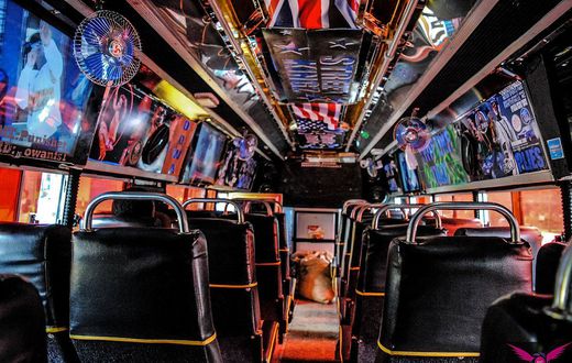 An empty matatu