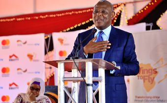 Dr James Mwangi. Equity Group Foundation Executive Chairman in Mombasa on April 14, 2025