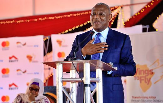 Dr James Mwangi. Equity Group Foundation Executive Chairman in Mombasa on April 14, 2025