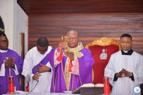 Cardinal Fridolin Ambongo Besungu, O.F.M. Cap., the Archbishop of Kinshasa