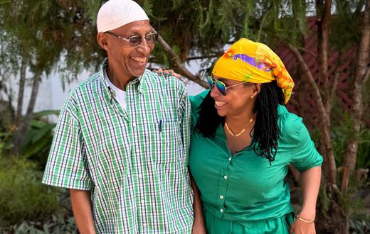 Massawe Japanni and her late father