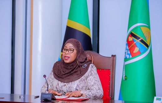 Tanzania's President Samia Suluhu Hassan