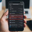 Review the device list for unfamiliar names