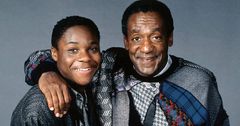 Late actor Malcolm-Jamal Warner and the late Bill Cosby