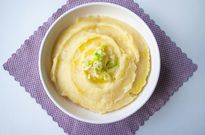 Sweet potato mash with Greek yoghurt
