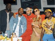 Diamond, Babu Tale, Swizz Beatz and Alicia Keys.