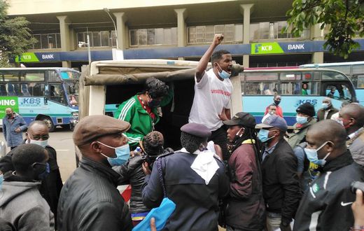 Organizers arrested as police disperse crowds gathered at Freedom Corner to protest embezzlement of Covid-19 funds