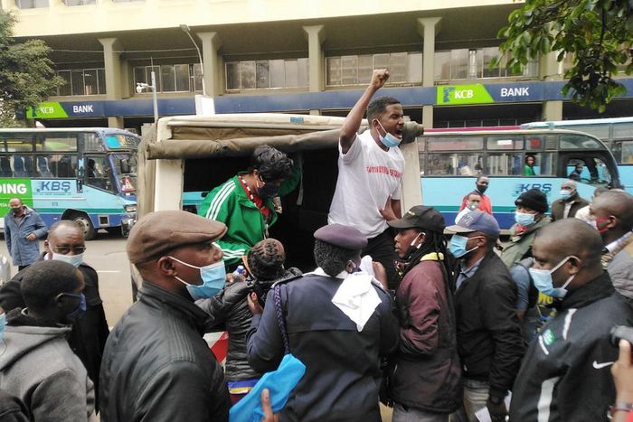 Organizers arrested as police disperse crowds gathered at Freedom Corner to protest embezzlement of Covid-19 funds