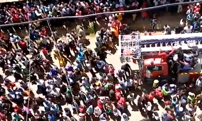Drama in Kayole after DCI caught up with prime suspect in the bizarre murder of 34-year-old Margaret Muchemi