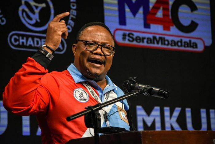 Contender: Tundu Lissu, who was shot 16 times in an attack in 2017