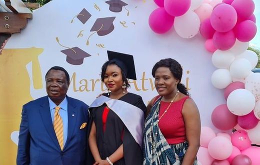 Francis Atwoli throws lavish party for daughter as she graduates with Law degree (Photos)