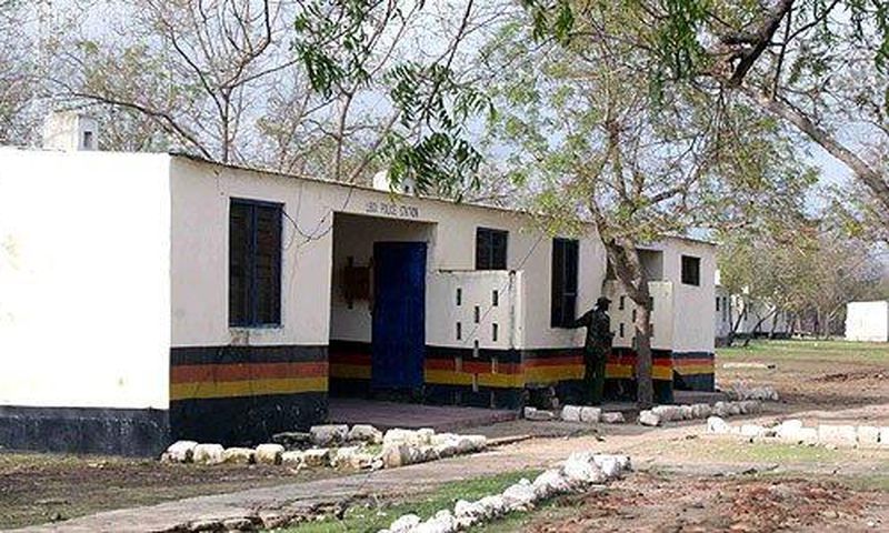 A police station in Kenya