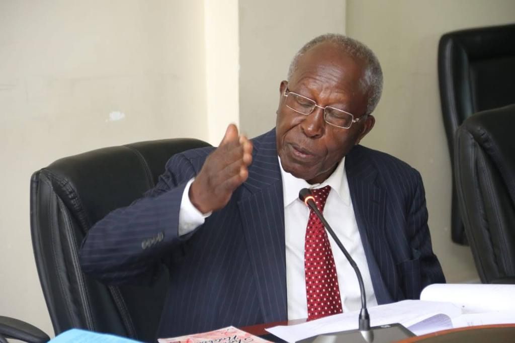 Senate County Public Accounts and Investment Committee chair Prof. Sam Ongeri