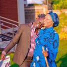 Bahati and his wife Diana Marua