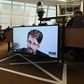 Edward Snowden, shown here speaking via video link during a European meeting on whistleblowers in 2019, has said he would like to return to the United States if he can get a fair trial