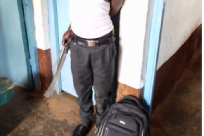 Form 2 student arrested in Kisii county after attempting to hack deputy principal