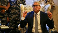 Libya's Interior Minister Fathi Bashagha says he was ready to submit to an investigation after being suspended by the UN-recognised government over statements he made about protest against living conditions in the crisis-hit North African country