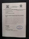 Nyamira County Speaker's letter