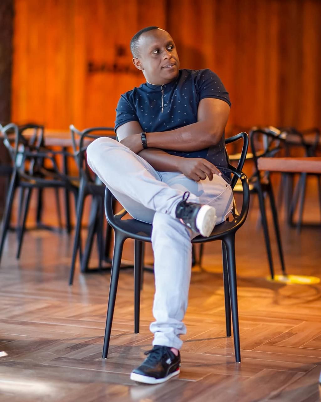 Kate Actress with hubby Phillip Karanja