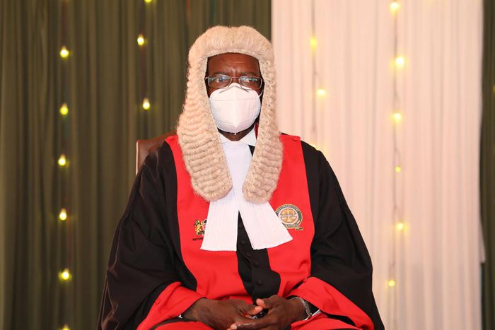 Chief Justice David Maraga during a recent event at the Supreme Court