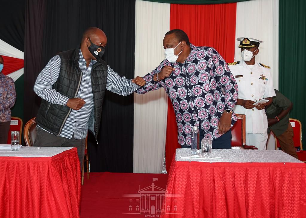 President Uhuru meets over 7000 delegates at Sagana State Lodge