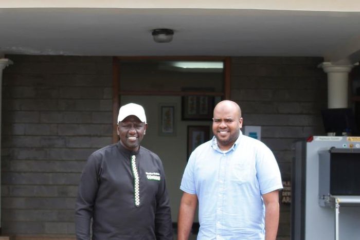 Deputy President William Ruto unveils new Msambweni MP seat aspirant Feisal Bader
