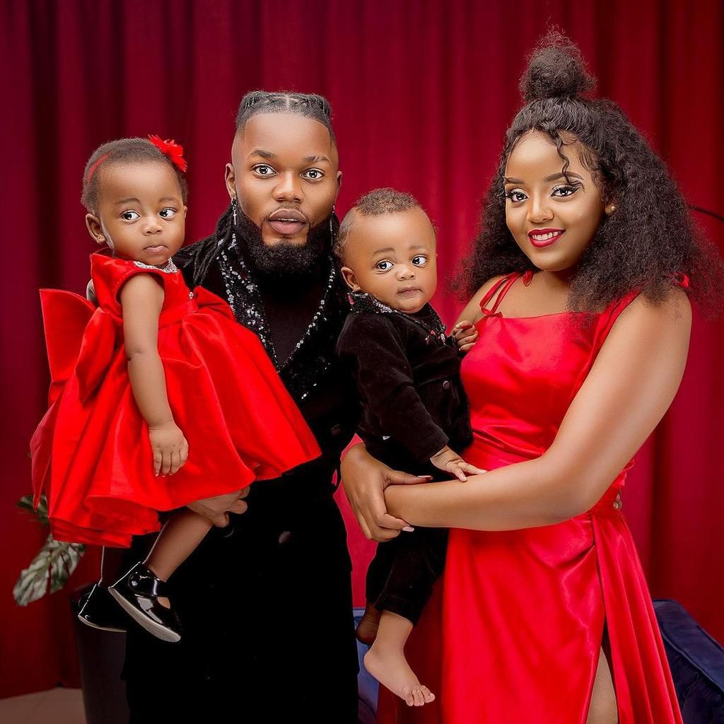 Celebrity barber George Dufanda & wife Sarah reveal their Twins' faces for the first time