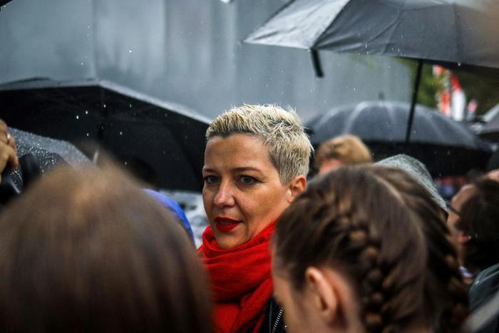 Belarusian opposition figure Maria Kolesnikova sits on the Coordination Council that is calling for a peaceful transfer of power amid weeks of post-election protests