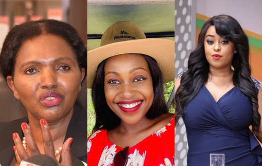 Tabitha Karanja, Sharon Momanyi and Lillian Muli