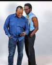 Prof. Hamo with co-host Jeff Koinange