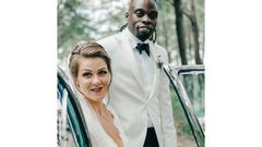 Matata’s Freddy Milanya weds longtime Mzungu girlfriend in lavish affair (Photos)
