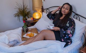 Media Personality Sheila Mwanyigha and Mwalimu Churchill