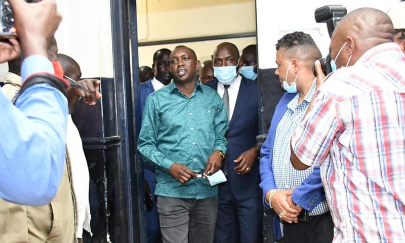 Kapsaret MP Oscar Sudi during a court appearance