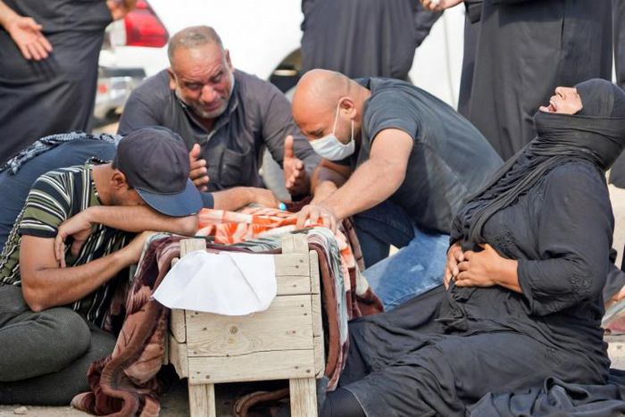 Iraqi families have been exhuming the coffins of their relatives who died of the novel coronavirus, and which were initially buried in special cemeteries amid fear their bodies could still spread the virus