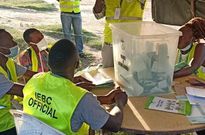 IEBC officials tallying votes after December 15th, 2020 by-election