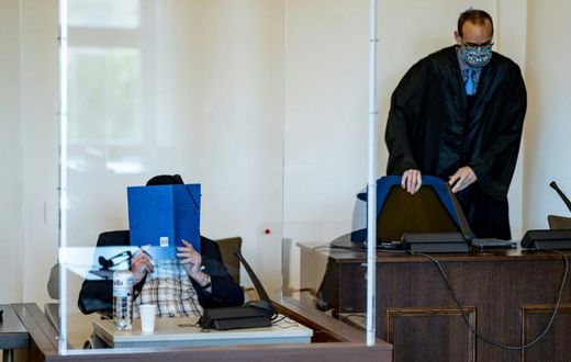 Dey is standing trial at a juvenile court because he was aged between 17 and 18 at the time he worked at Stutthof camp