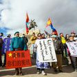 Mongolians in the capital Ulaanbaatar protest against Beijing's plan to introduce Mandarin-only classes at schools in the Chinese province of Inner Mongolia
