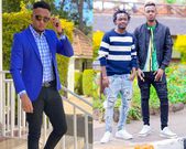 DJ Mo, Bahati and manager Weezdom.