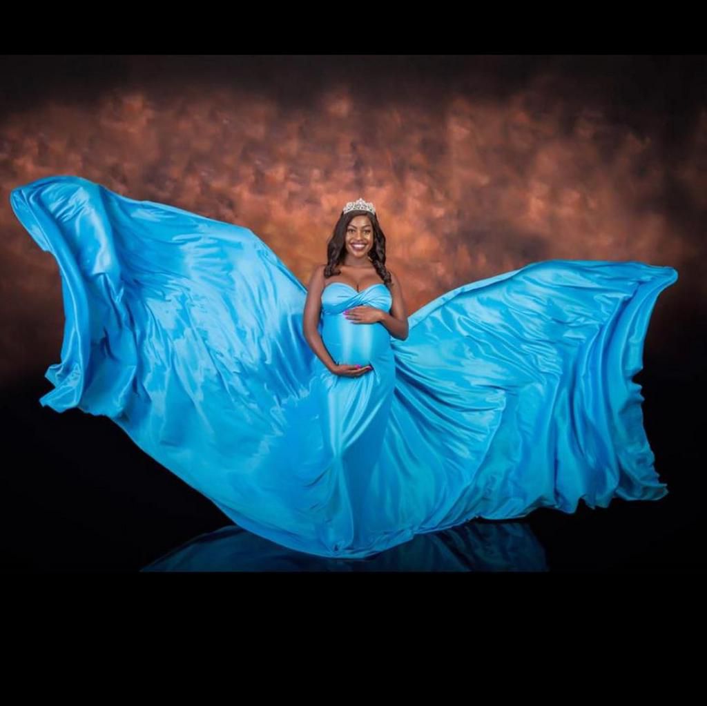 Sharon Momanyi takes over the internet with exquisite baby bump shoot